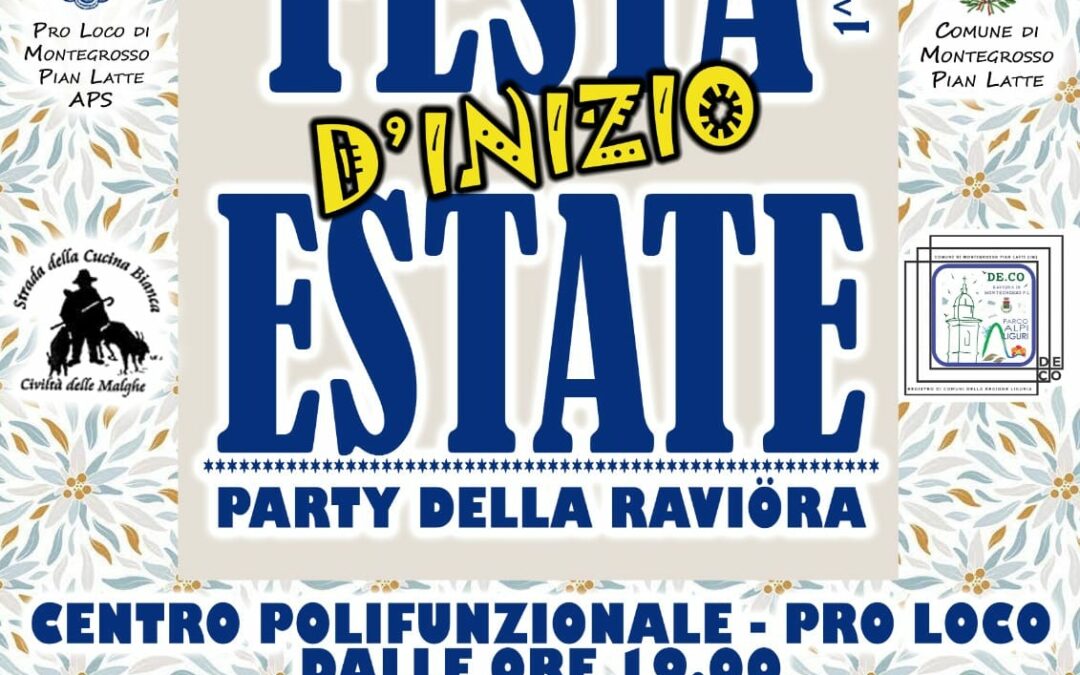 Festa d’inizio estate