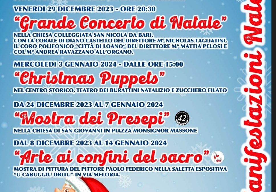 Natale a Diano Castello – Christmas puppets