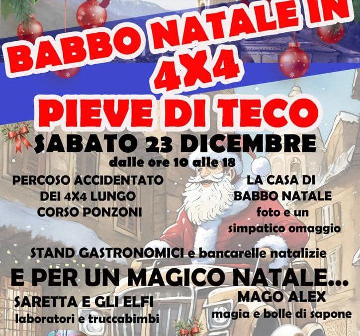 Babbo Natale in 4×4