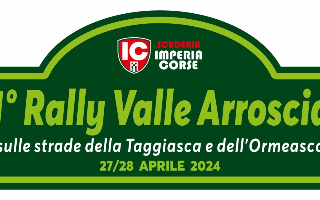 1° Rally Valle Arroscia