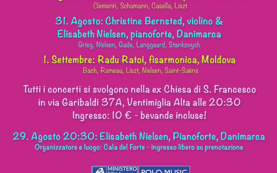 Ventimiglia International Music Festival 2024