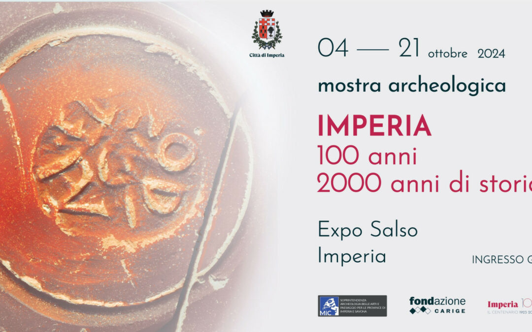 Mostra Archeologica “Imperia 100 anni, 2000 anni di storia”