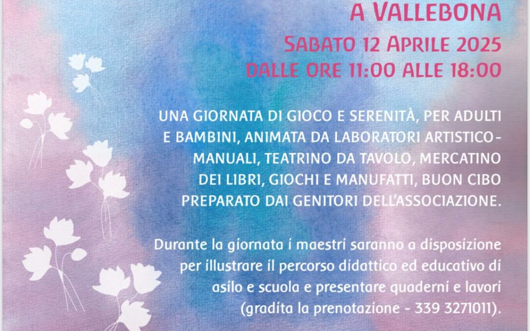 FESTA DI PRIMAVERA A VALLEBONA
